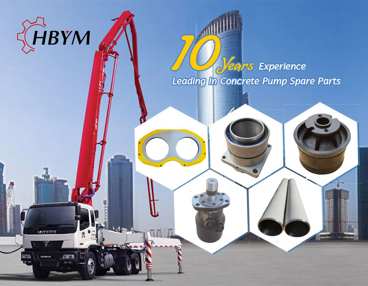 pm concrete pump parts