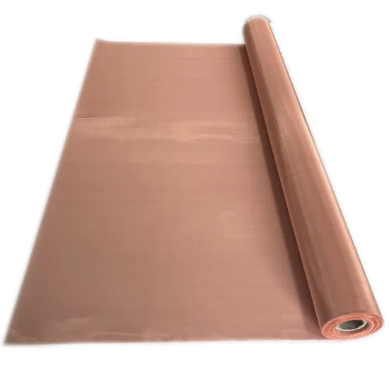 Red Copper Wire Mesh for EMI Shielding and Earthing Services