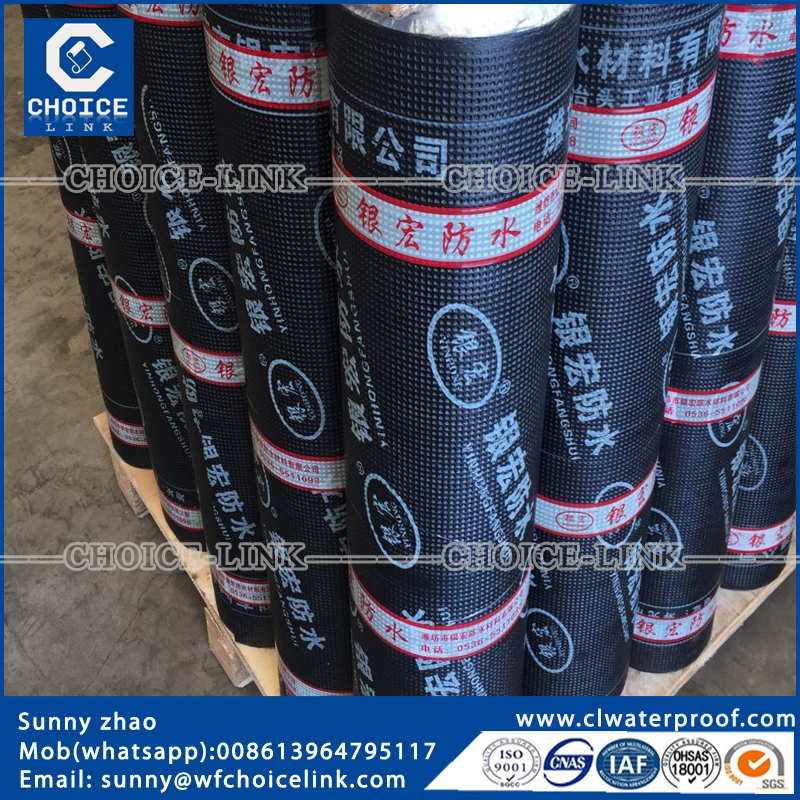 Bitumen Membrane Sheets 4mm Bitumen Waterproofing Membrane, High ...