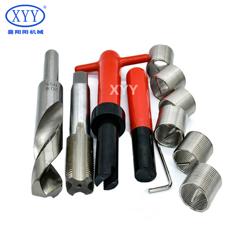 131 Piece Engine Block Repair Tool Kit for Damaged Thread Tap and Die Set in Steel & Stainless Steel for Tapping Applications