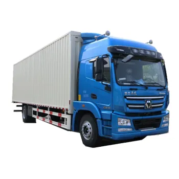 9.5 Ton Load Capacity 4X2 XCMG Cargo Truck/9M 64 Cubic Meter Van Lorry Truck For Sale