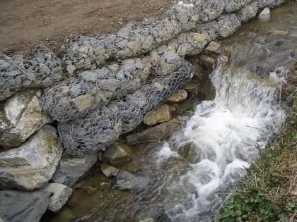 sack gabions for erosion control