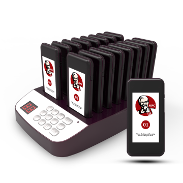 Jiantao Square Waterproof Wireless Paging System for Restaurants and Bars