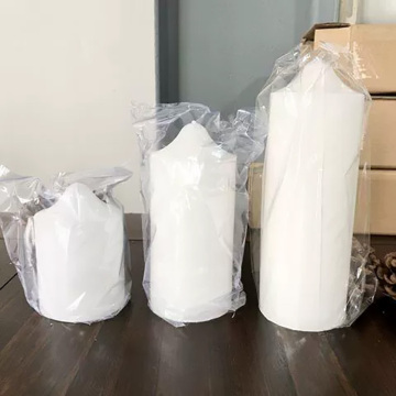 Customized Flameless Large Pillar Candles Wholesale