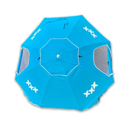 Custom Logo Beach Tent Sunshade Fishing Umbrella