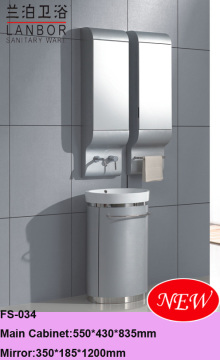 2012 New Hot Waterproof Fashion Modern PVC Bathroom Vanity  (FS-034)