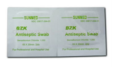 Medical BZK Antiseptic Swab