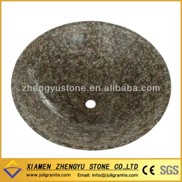 China G611 granite bathroom sinks