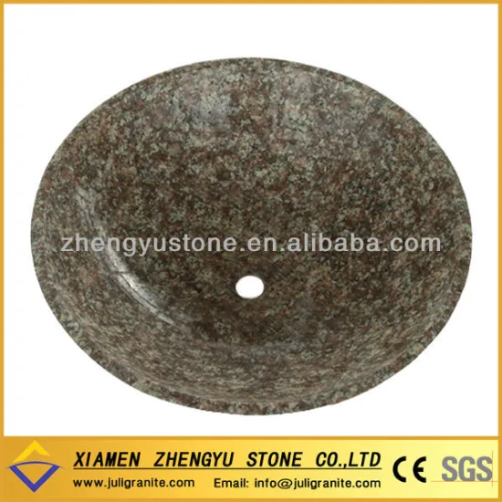 China G611 granite bathroom sinks
