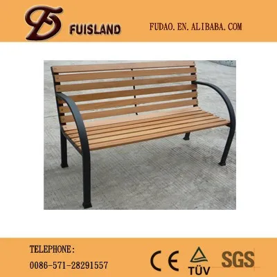 China Southern Hard Wood Natural Park Bench