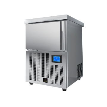 Commercial Stainless Steel Ice Maker Machine: Producing Crescent Ice