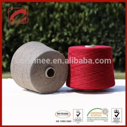 Consinee use best cashmere material inner mongolian cashmere yarns alashan cashmere