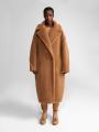 OEM Custom Winter Long Sherpa παλτό για γυναίκες