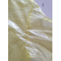 Yellow Disposable Plastic Gowns With FDA Certificate