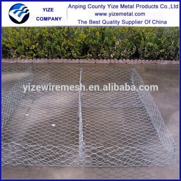 China Manufacturer anping hexagonal mesh gabion box