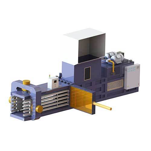 Conveyor Belt Newspaper Packaging Machine Fully Automatic Cardboard Scrap Baling Machine Manufactory
