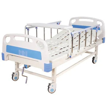 Single function manual hospital ward medical bed