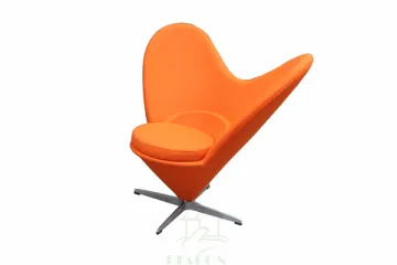 Heart Chair Verner Fiberglass Shell Heartcone Chair