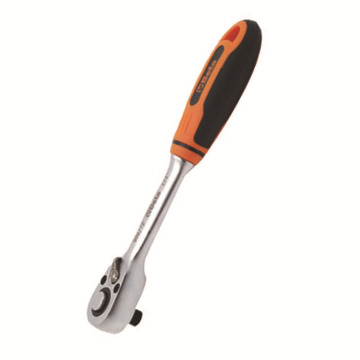 3/8-Inch Drive 72-Tooth Quick-Release Reversible CR-V Plastic Handle Ratchet