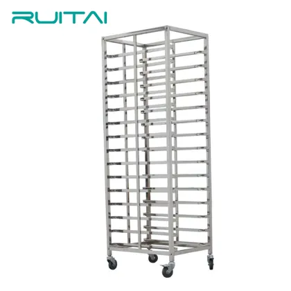 RUITAI Bakery Stainless Steel 12 Layer Dessert Cooling Trolley