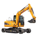 Excavadeira Preço de escavadeira grande x9 Cavaleiro de roda Backhoe da escavadeira