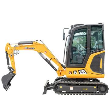 2.5 Ton Cabin Mini Excavator Rhinoceros Escavagador hidráulico XN28