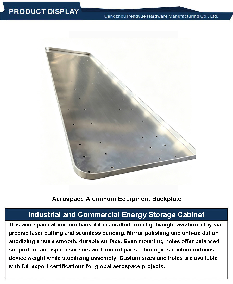 Aerospace Aluminum Equipment Backplate3