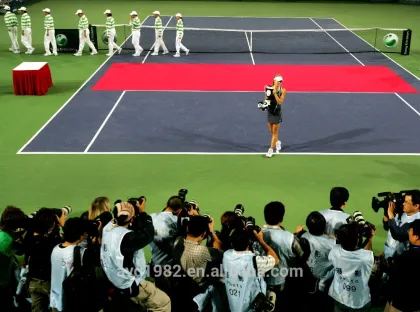 tennis stadium field grass