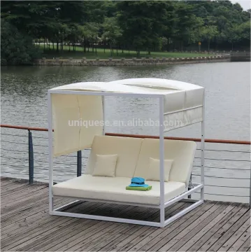 Gazebo with bed