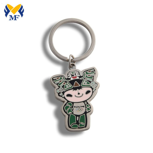 Keychain cruan cuimhneacháin saincheaptha le lógó