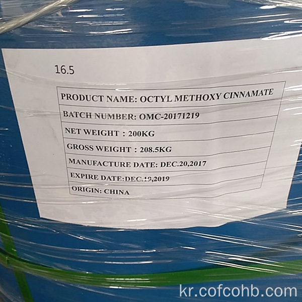 OMC 5466-77-3 옥틸 메 톡시 신나 메이트
