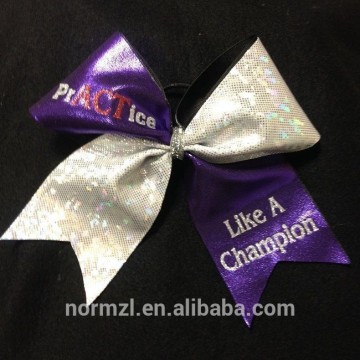 205 new design colorful cheer hair bow