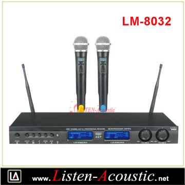 LM-8032 UHF Professional Stage Performance Wireless Microphone