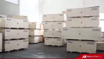 FUJI 1000kg 1.0m/s Passenger Cargo Warehouse Freight Elevator with VVVF Control
