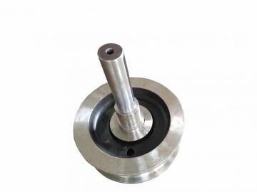 Iso certification surface heat treatment crane wheel