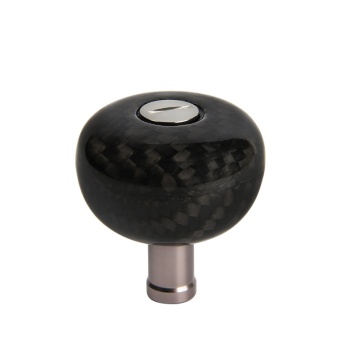 Super leve maçaneta de rolo de pesca de fibra de carbono diâmetro 45mm