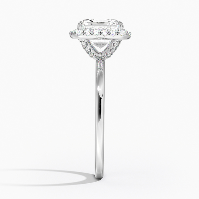 แหวนหมั้นเพชร Asscher Cut 5 กะรัต