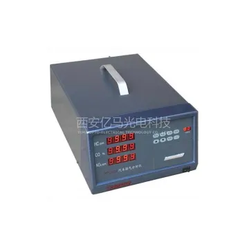 HPC500 Portable LCD Automotive Exhaust Gas Analyzer - Petrol and Diesel
