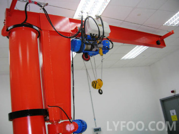 BZD Type Jib Crane with Hoists