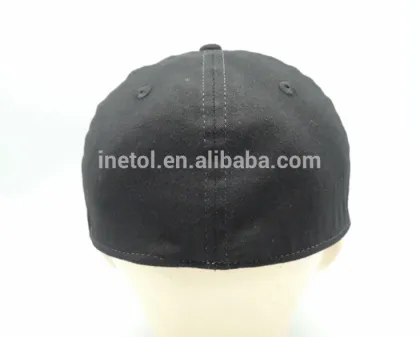 2017 Hiqh quality custom plain blank elastic fitted flexfit baseball cap
