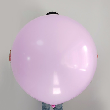 Factory Wholesale Giant Gold Macaroon Latex Balloons - 36 Inch for Parties