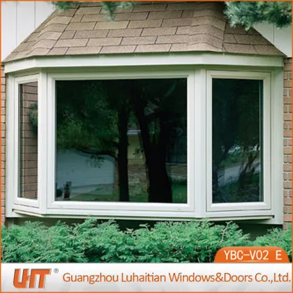 Soundproof window design pvc balcony windows with laminated profile