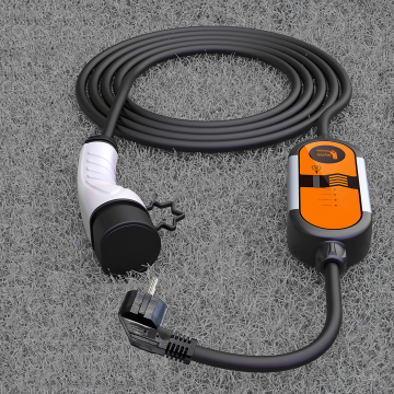 Chargeur EVSE de type 2 à GBT pour les voitures électriques - 3,5 kW Charger EV commercial de niveau 2 avec câbles de 5 m