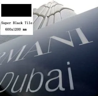 large porcelain tiles LJ1208 ***Black Color***