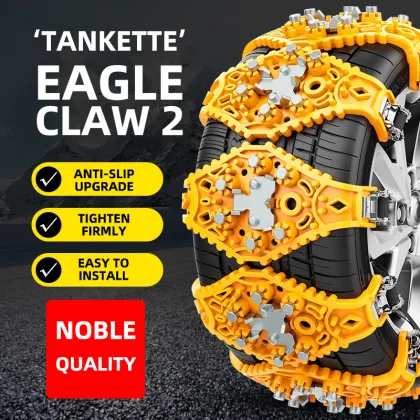 High End Crawler Type Anti Slip Chain for Winter Ice