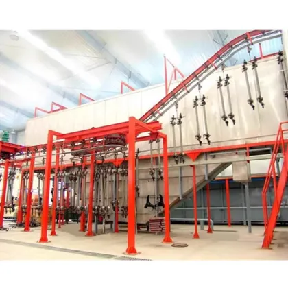 Strong Steel Powder Coating Paint Lines & Conveyor Systems Manufacturers