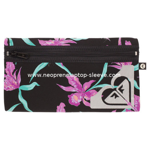 Designer Custom Embroidered Pencil Case Neoprene With Logo Water Resistant