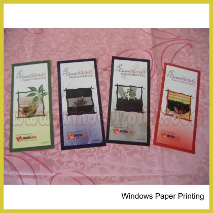 Paper sticker for food packaging