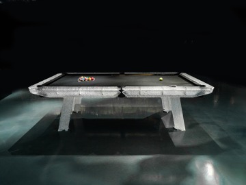 Textured Acrylic Pool Table Entertainment Billiard