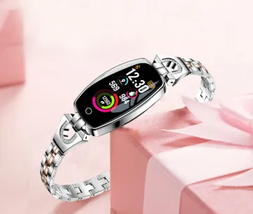 2021 Luxury Fitness Smartwatch: Women's Blood Pressure, Heart Rate Monitor & Sports Tracker Bracelet
